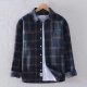 Men's Fashion Casual Plaid Long Sleeve Shirt