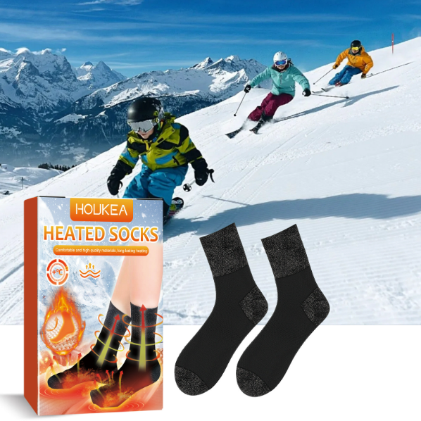 Crystal Silk Fever Socks Winter Outdoors Cycling